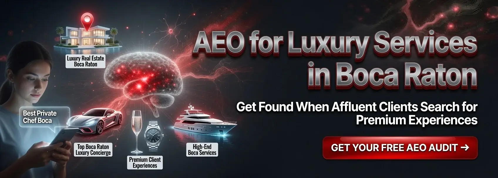 AEO for Luxury Services in Boca Raton: Attract High-Net-Worth Clients via AI